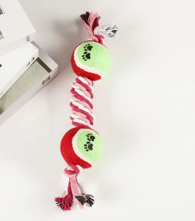 Cotton Rope Dumbbell Dog Toy for Playtime Fun