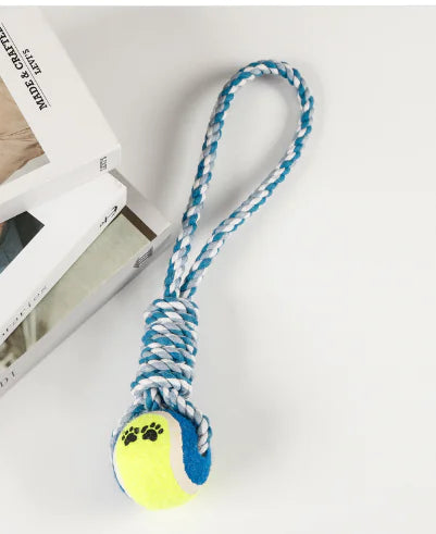 Cotton Rope Dumbbell Dog Toy for Playtime Fun