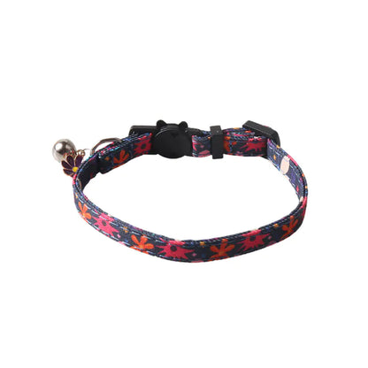 Fruit Blossom Bow Tie Cat Collar