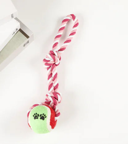 Cotton Rope Dumbbell Dog Toy for Playtime Fun