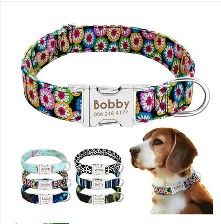 Personalized Engraved Dog Collar