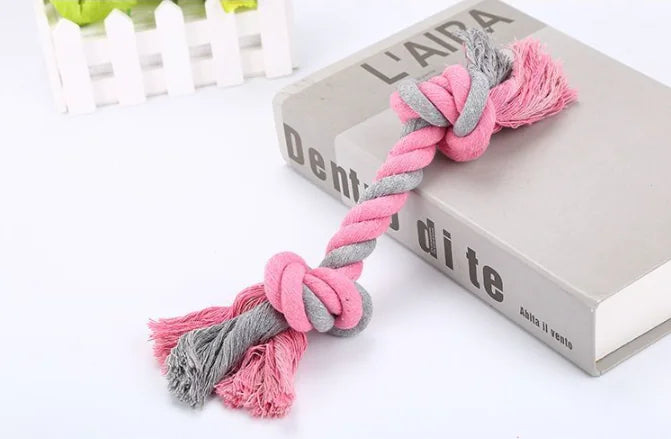 Large Cotton Knot Rope Dog Toy for Training (28cm)