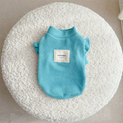 Knitwear Dog Clothes with Small Flying Sleeves