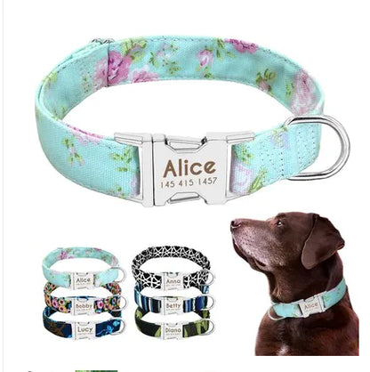 Personalized Engraved Dog Collar